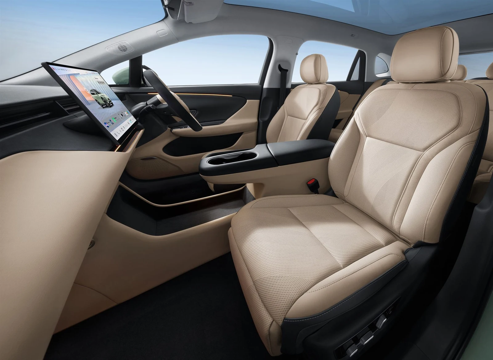 HONGQI EHS5 interior design
