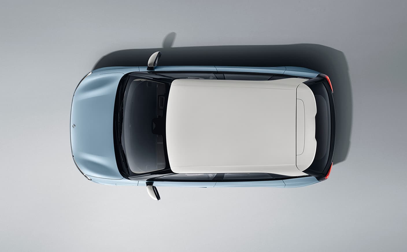 Dongfeng BOX contrasting roof viewed from above